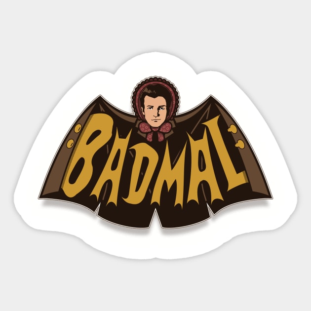 Bad Mal Sticker by bigdamnbrowncoats